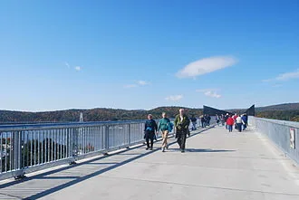 Walkway Over the Hudson from above